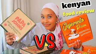 kenyan pizza brand review jajamelo vs papa johns/food review