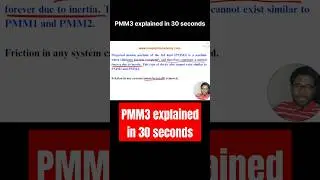 perpetual motion machine of the third kind (pmm3) explained #shorts #short #pmm3