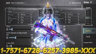 New Update 4.2⚡Best Sensitivity Code + Control Settings Pubg Mobile/Bgmi Sensitivity 2026