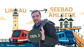Die EPISCHE Reise mit dem D-Ticket durch ganz Deutschland! - Teil 1