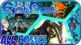 Ever Oasis - All Bosses & Ending!