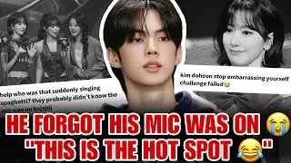 TWS&rsquo;s Dohoon Goes Viral After Forgetting His Mic Was On During LE SSERAFIM&rsquo;s Performance