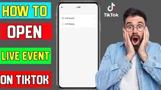 tiktok live event setting || tiktok live event register karne ka tarika 2025