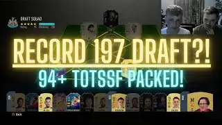 THE RECORD 197 FUT DRAFT?! (TOTSSF) | FIFA 20