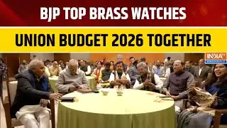Union Budget 2026: Nitin Nabin and BJP Leaders View FM Sitharaman&rsquo;s Speech in Delhi | BJP HQ