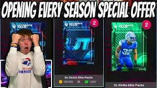 I Opened Every Season Special Offer in Madden!! Are These Packs Worth It!?