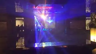 Las Vegas laser light show corporate event