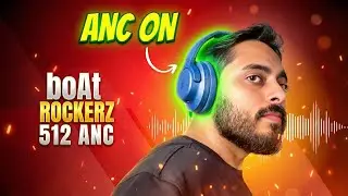 boAt Rockerz 512 ANC Unboxing & Honest Review | Noise Cancellation Tested!