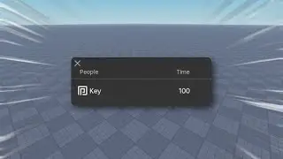 Статистика лидеров по времени в Roblox Studio