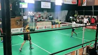Thekkepuram Badminton Tournament 2022/Rally/Smash shot/Back Hand /Doubles Man Tournament