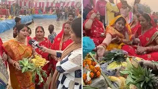 पूर्वी दिल्ली के मंडावली क्षेत्र में Reenu Manoj Jain संग छठ पूजा #chhath #chhathpuja