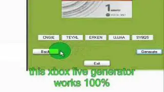 100% working xbox live code generator