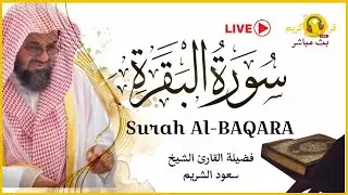 سورة البقرة كاملة بدون اعلانات فضيلة الشيخ سعود الشريم surah baqarah saud shuraim