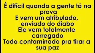 Passando Pela Prova Irmão Lázaro Voz letra