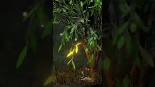 Firefly&rsquo;s Glow #forest #cubicworld #blender3d #3danimation