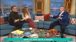 I T V This Morning Talks To Dave Fishwick About The Sequel Bank Of Dave 2 The Loan Ranger