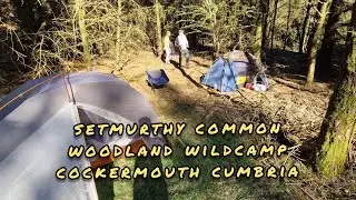 SETMURTHY COMMON WOODLAND WILDCAMP (COCKERMOUTH CUMBRIA)