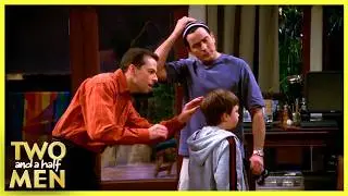 Alan Learns the Truth About Charlie&rsquo;s Babysitting Skills | Two and a Half Men
