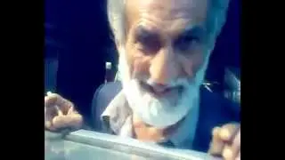 Old man sounds like crying baby and catfight