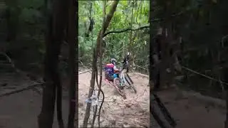 How to ride steep muddy trails 😜😜