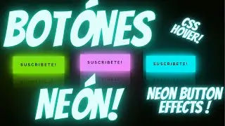 Botones de Neon 👀 | Neon Buttons