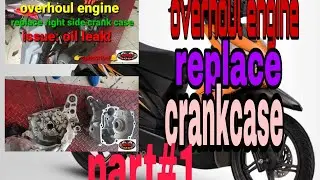 honda beat 110 fi v2 palit crankcase! part#1