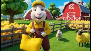 Mary Had a Little Lamb | Sweet Farm Adventure Song for Kids 2025