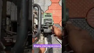 Power sprayer starting trouble
