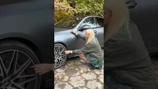 Nowe felgi w nowym Mercedesie C43 AMG #shorts