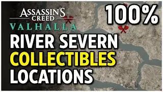 Assassin's Creed Valhalla - River Severn: All Collectibles (River Raids)