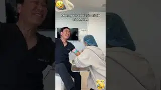 People being scared of needles 😂 #funny #needles #funnyvideos #foryou