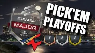 ELEAGUE Major Boston 2018 Playoffs Pick'Em Challenge Predictions