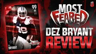 BEST CARD IN MUT 16! EIGHT FOOT TALL WR - Most Feared Dez Bryant REVIEW on Madden 16 Ultimate Team!