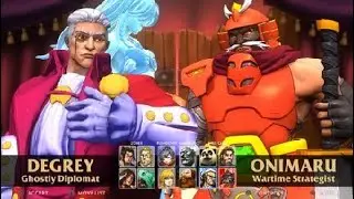 DeGrey Vs Onimaru|Fantasy Strike