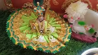 Radhe krishna 🌻laddugopal nitya seva🌺🙇‍♂️ shyambaba🌸