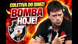 Diniz solta o verbo na coletiva e clima esquenta no Vasco! 😱🔥