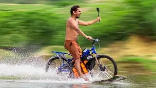 Flying Bike on Water...Type 3 Fun