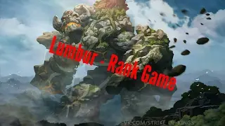 Strike of kings - Lumbur (gold-platinum rank game)