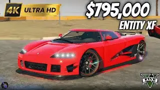 GTA 5 Supercar Entity XF 😈 | Full Overview 🏎️ & Test Drive 🛣️