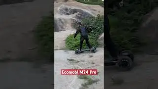Ecomobl M24 Pro electric skateboard #mountainboard#esk8#offroad