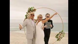 Private Beach Wedding at our Beach House - 30A My Way