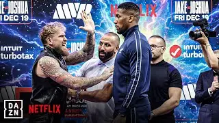 JUST NOW: Jake Paul SLAPPED Anthony Joshua in Recent Press Conference!