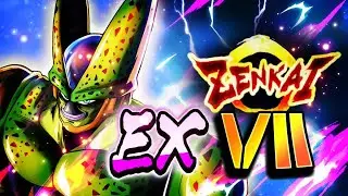 Dragon Ball Legends- ZENKAI VII, 1400%, 14 STAR EX CELL SHOWCASE!!!