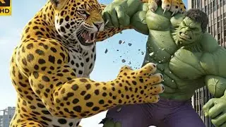 Hulk vs Giant Jaguar |  The Revenge of the beast 