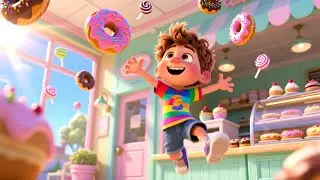 Learn Numbers With Dancing Donuts 🍩🔢   Counting Song for Kids   Fun Preschool Learning Video