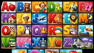 Simple English A to Z alphabet wise picture and Named || Simple A to Z picture with names