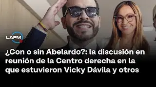 &iquest;Con o sin Abelardo? Discusi&oacute;n en reuni&oacute;n de la Centro derecha; estuvo Vicky D&aacute;vila