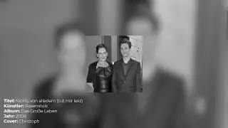 08 Rosenstolz - Nichts von alledem (Cover) (f&uuml;r AnNa R.)
