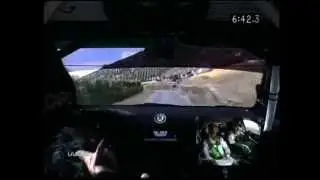 WRC Onboard Armin Schwarz Adac Rally Deutschland 2005  SS05 Dhrontal 2  12.61Km