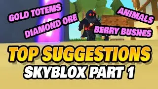 Gold Totems, Animals, Diamond Ore in Roblox Islands